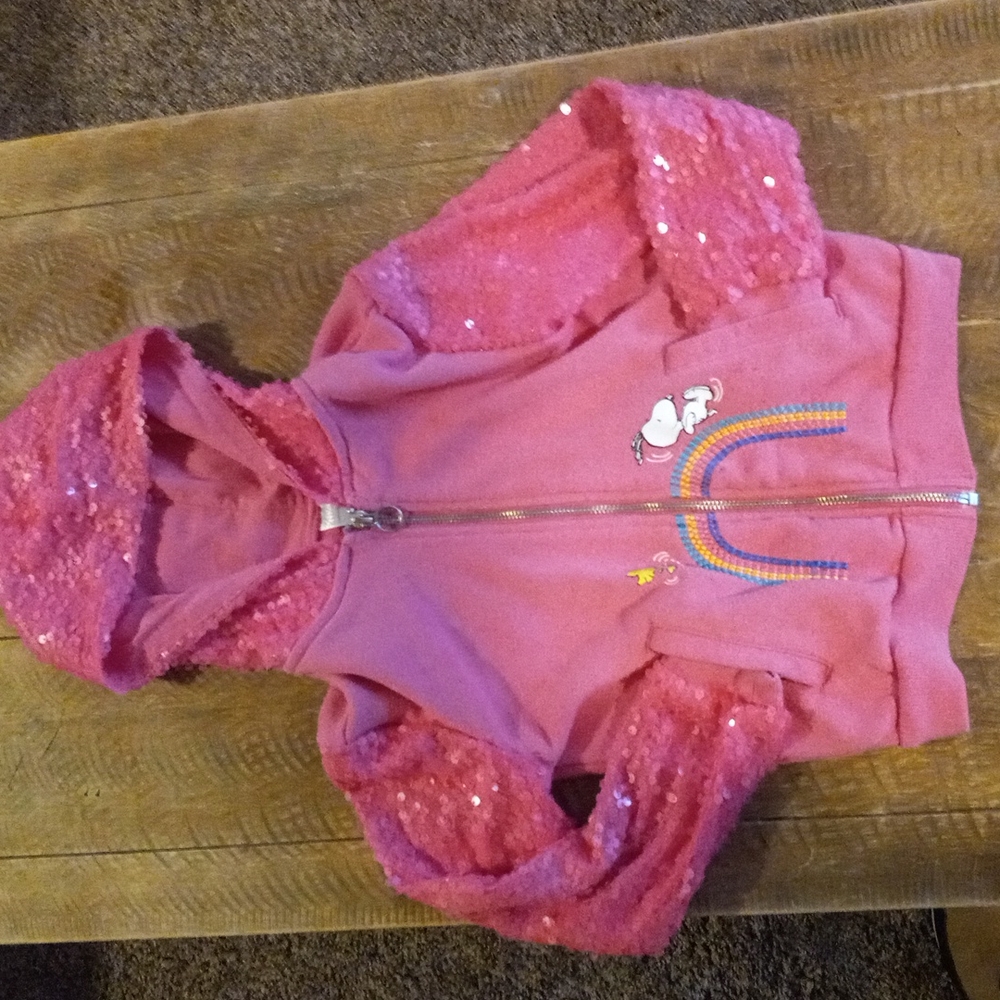 Pink Snoopy hoodie